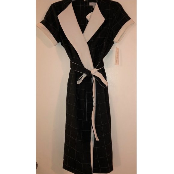 Black/White Checkered Dress - Picture 1 of 5